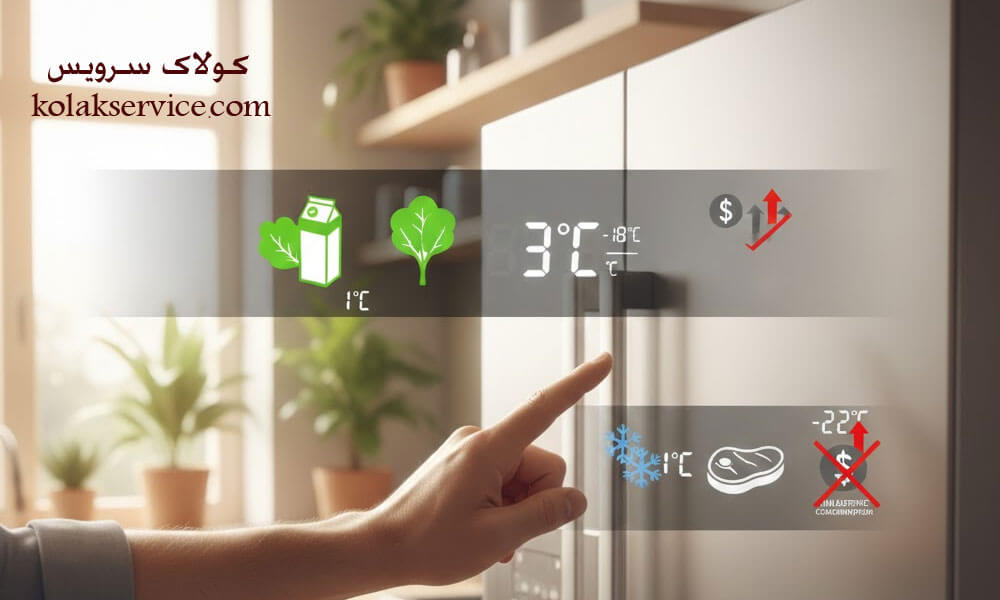 دمای استاندارد برای یخچال برای کاهش مصرف برق